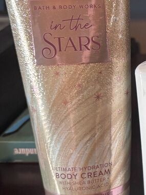 Bath & Body Works In The Stars Shimmery Gold & Pink Body Cream